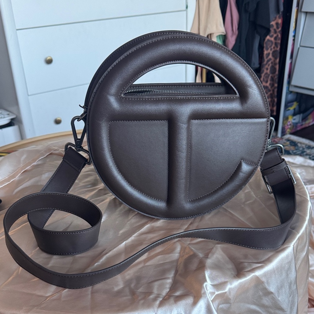 Telfar Brown Circle Bag